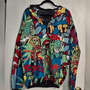 Reason Graphic Hoodie with Bold Colors